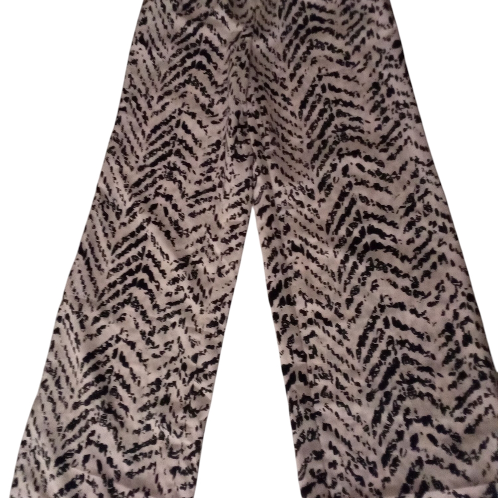 Philosophy Black and White Straight Leg Pants
